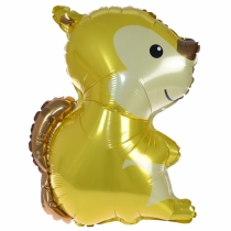 Foil Balloon Woodland Animals - Squirrel